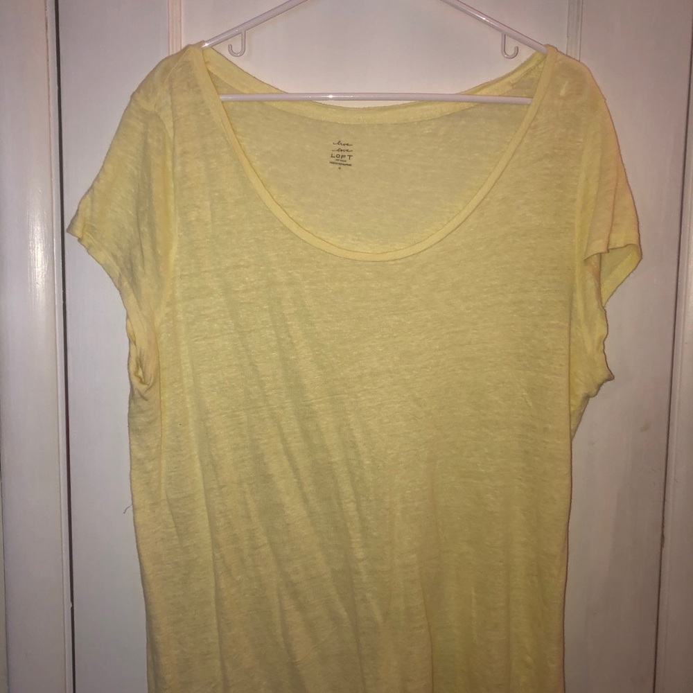 Loft linen tee